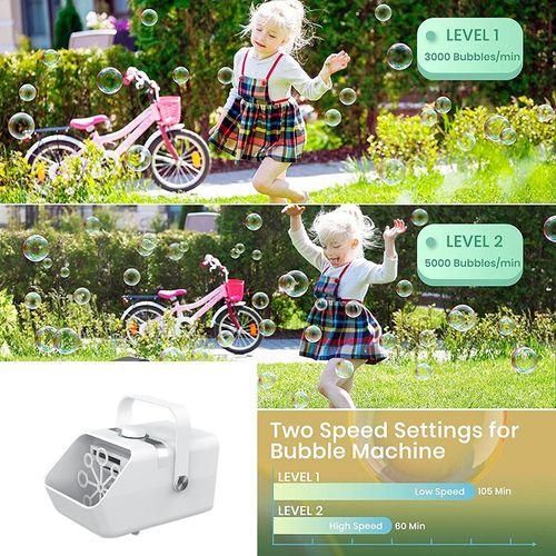 Bubble Machine, Bubble Machine For Kids, Durable