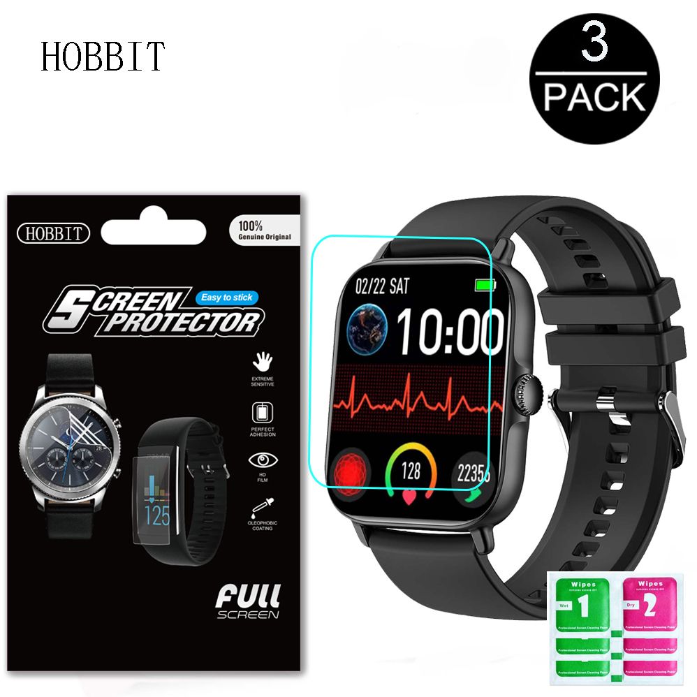 3PCS TPU Protection Film For SENBONO  GTS3 Pro Smartwatch