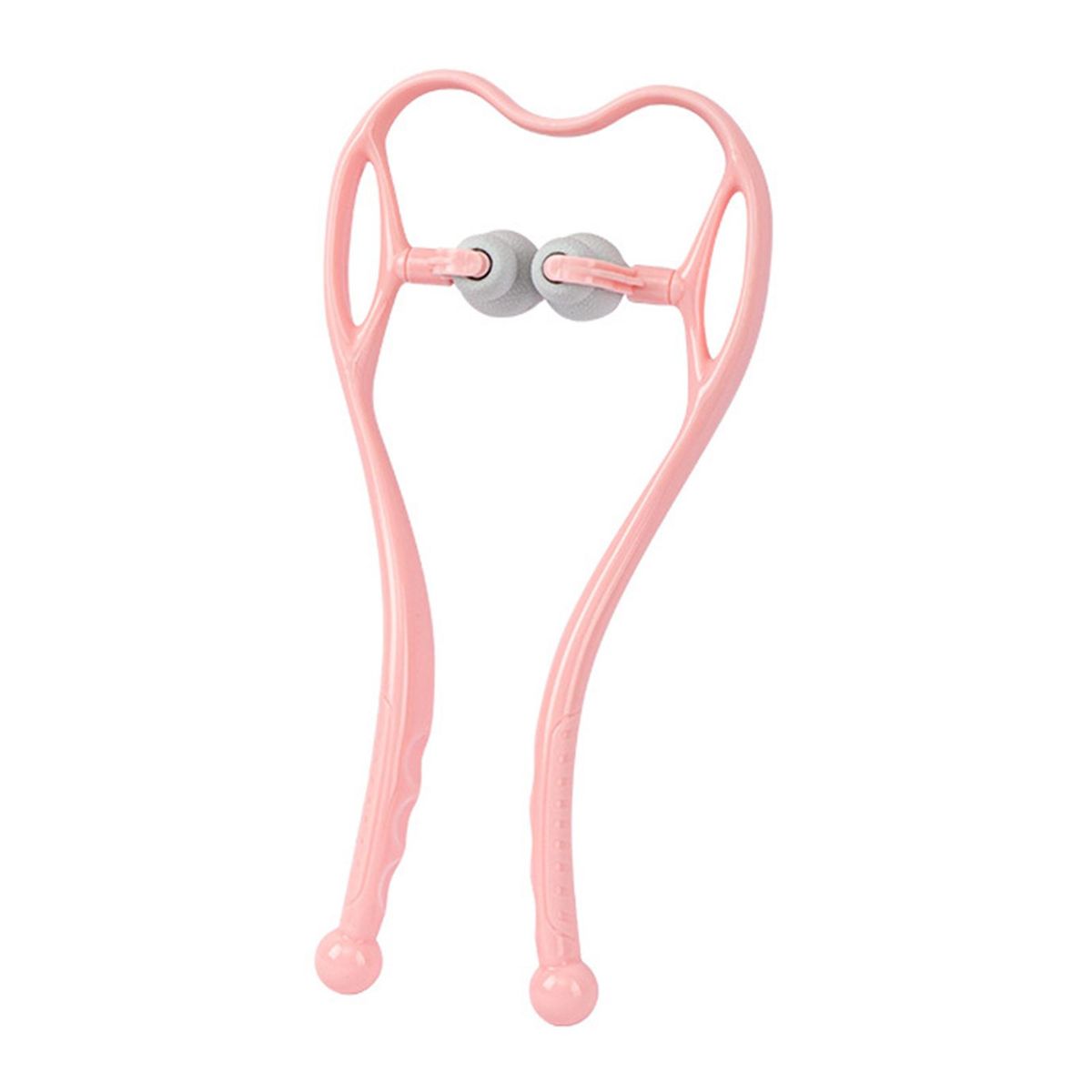 Six Wheel Massager Six Ball Wheel Shoulder Head Massager Pink