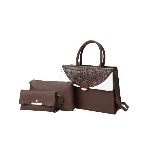 Leather Bag For Ladies -Brown