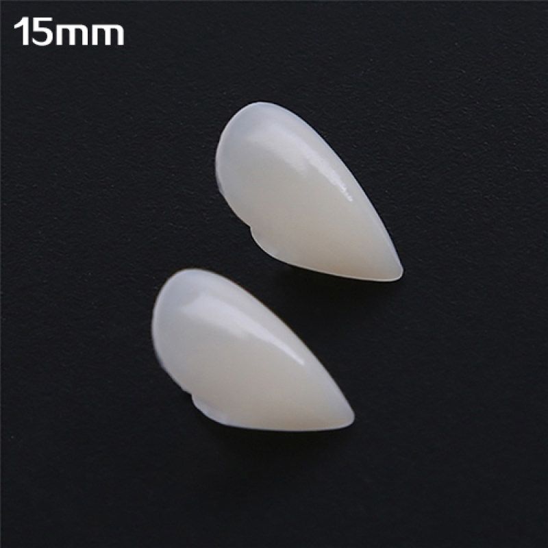 Cosplay Dentures Zombie Devil Vampire Fang Teeth-White