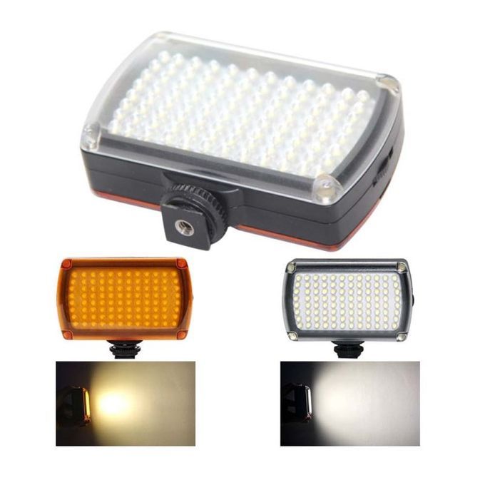 96LED 1200LM Flash Dimmable Fill Night Light With Filter-