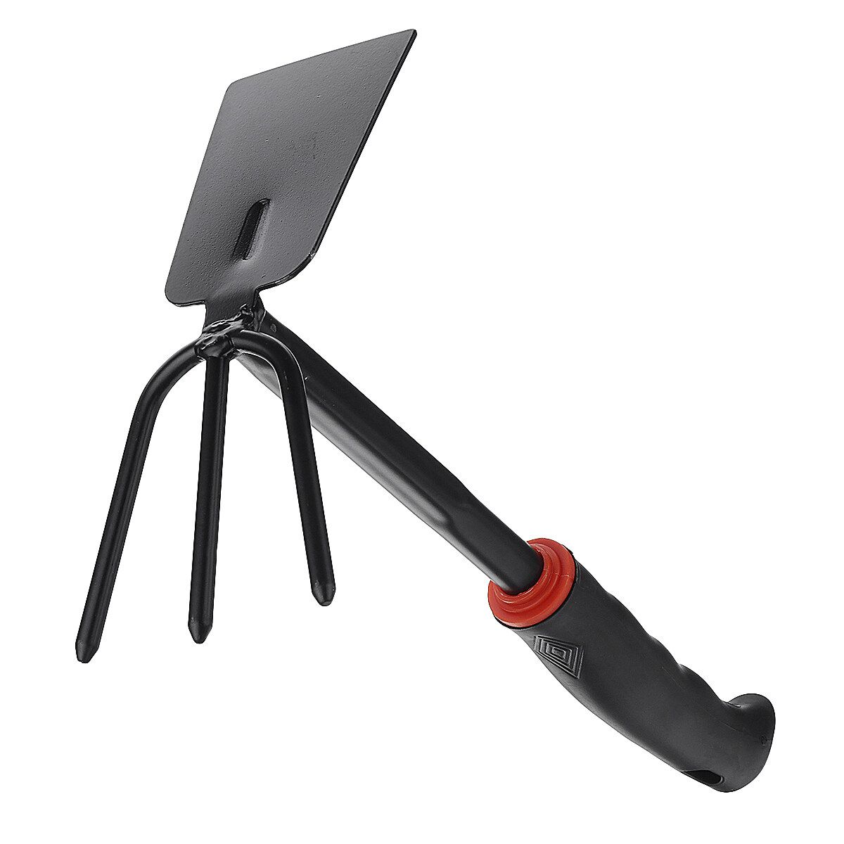 Gardening Hand Tools Trowel Rake Fork Hoe Garden Cultivator Transplant Weeding Matte Black