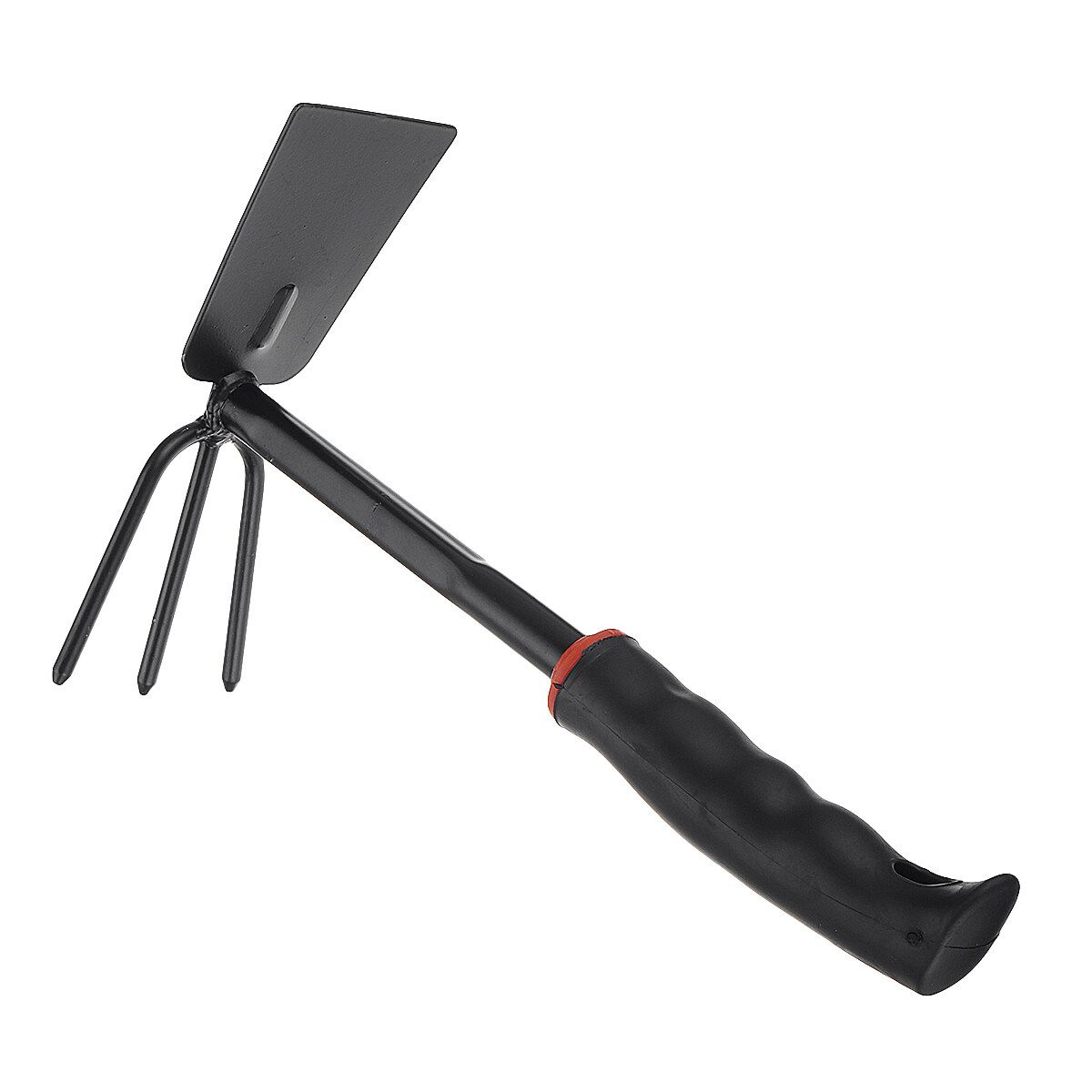 Gardening Hand Tools Trowel Rake Fork Hoe Garden Cultivator Transplant Weeding Matte Black