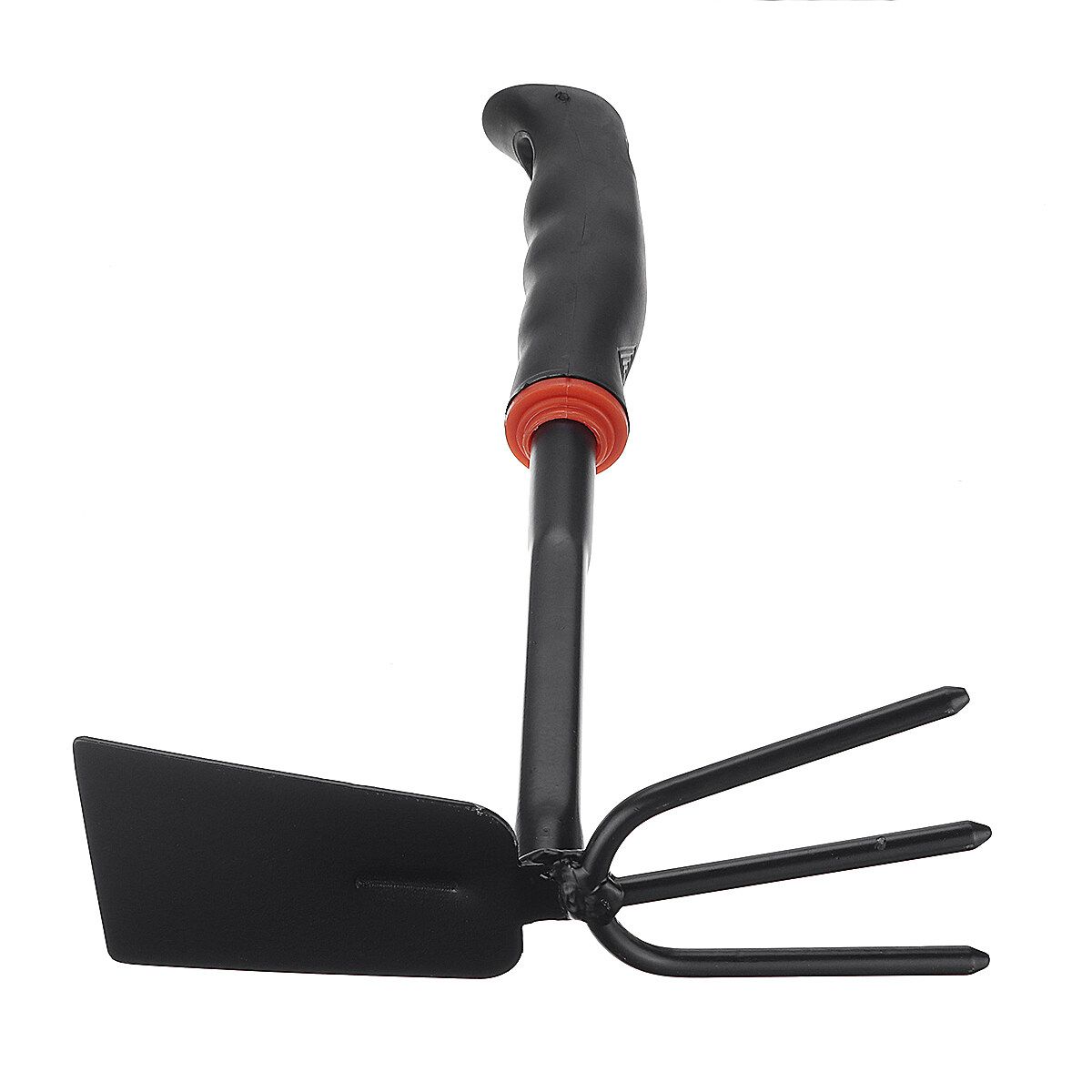 Gardening Hand Tools Trowel Rake Fork Hoe Garden Cultivator Transplant Weeding Matte Black