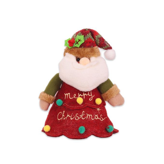 Christmas Santa Snowman Elk Doll Candies Gifts Storage Bag-