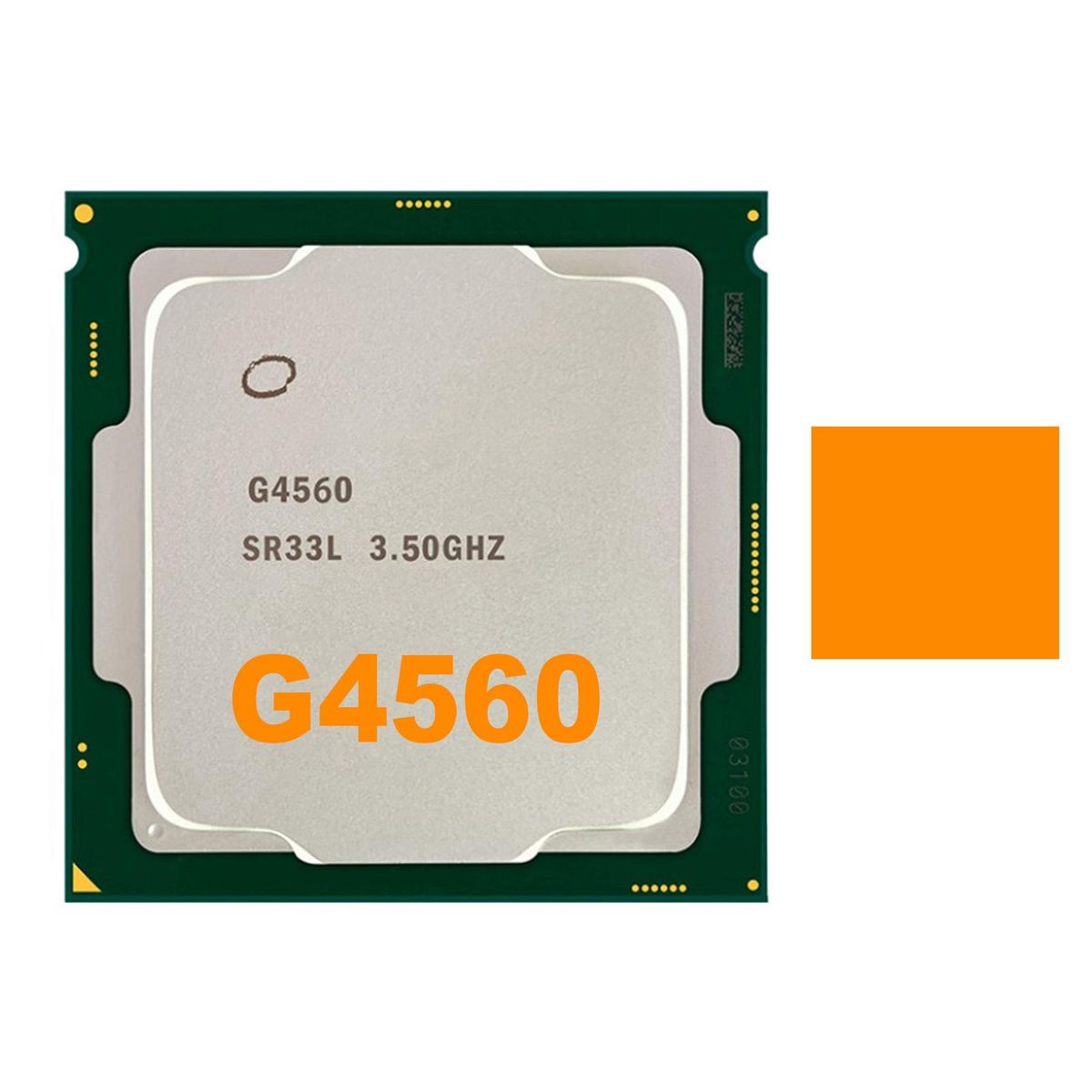 G4560 CPU Processor+Thermal Pad 3MB 3.50GHz LGA1151 Dual Core Desktop CPU for B250 B250C Mining Motherboard for Pentium