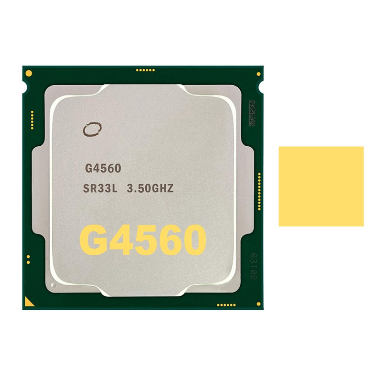 G4560 CPU Processor+Thermal Pad 3MB 3.50GHz LGA1151 Dual Core Desktop CPU for B250 B250C Mining Motherboard for Pentium