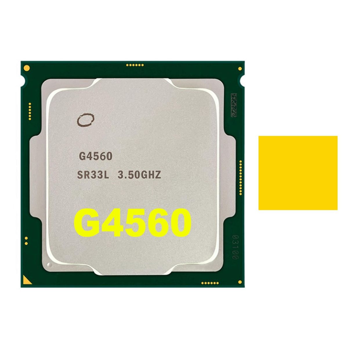 G4560 CPU Processor+Thermal Pad 3MB 3.50GHz LGA1151 Dual Core Desktop CPU for B250 B250C Mining Motherboard for Pentium