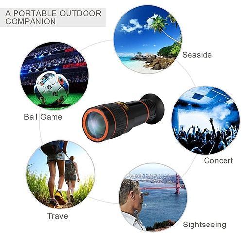 NEWLY ENHANCED HIGH DEFINITION ZOOM MOBILE TELESCOPIC LENS