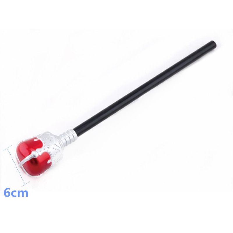 (red  Scepter)Halloween Royal King Queen GOLD CROWN Kids Sce