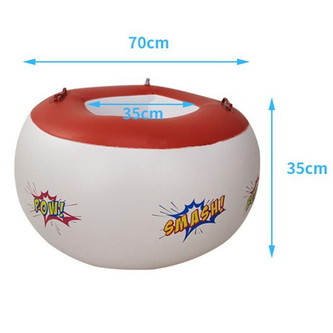 2Pcs Kids Body Inflatable Balls Toy Suit Football Outdoors Game Access