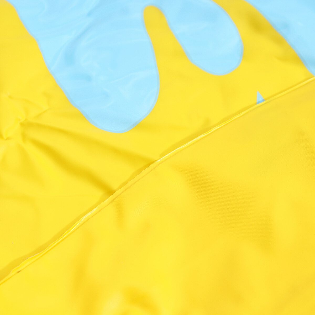 170cm/67'' Kids Inflatable Splash Water Mat Sprinkler Pad Wading Play Mat Toy Yellow