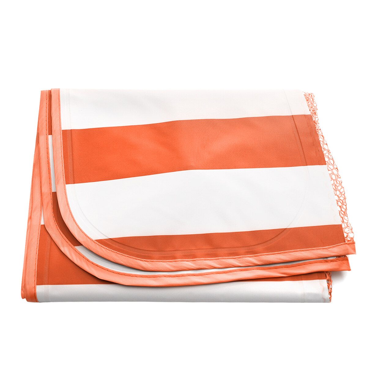Inflatable Water Hammock Floating Bed Sports Air Mattress Lounge Chair DrifterS Orange-Single