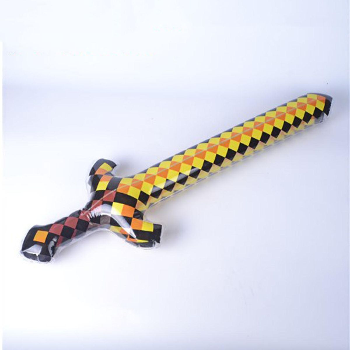 Hatchet Toy Airtight Inflatable Sabre Hatchet Shape Kids Toy Yellow
