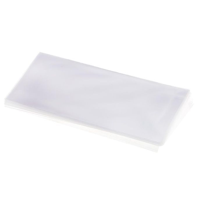 50Pieces Paper Money Collection Bag Banknote Protect Holder 55x110mm