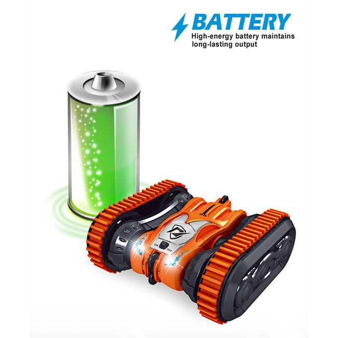 Two-in-one Rotating Tumbling Stunt Car Double-sided Driving