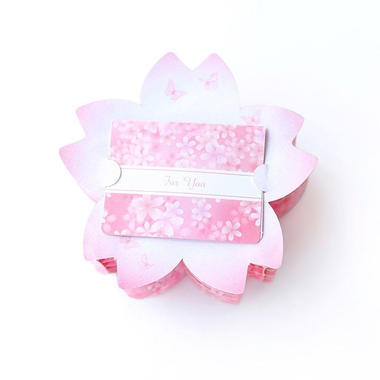 3D Love Blessing Small Card Valentine Day Greeting Card