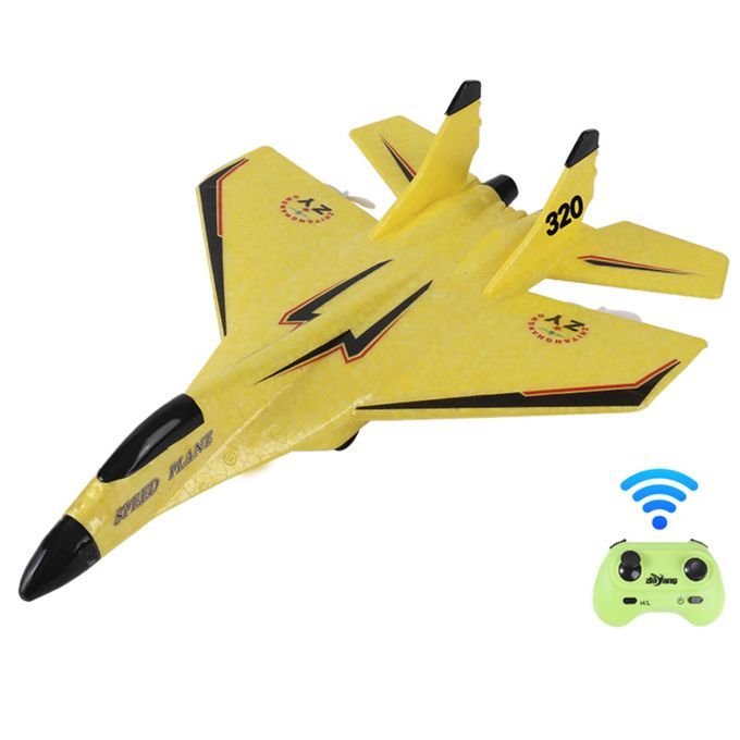 RC Airplane With Light Model Aircrafts EPP Foam Fighter