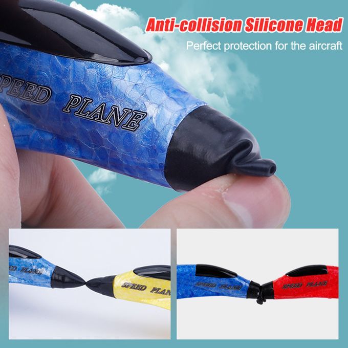 RC Airplane With Light Model Aircrafts EPP Foam Fighter