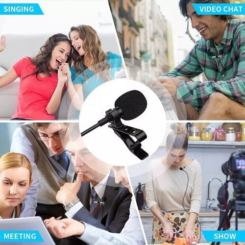 Professional Mobile Phone, Camera & Laptop Microphone Mini Microphone Kit For Making Vlog Video