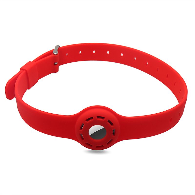 Silicone Dog Cat Collar Loop Protective Case For Airtags Protect Cover For Locator Anti-lost Device