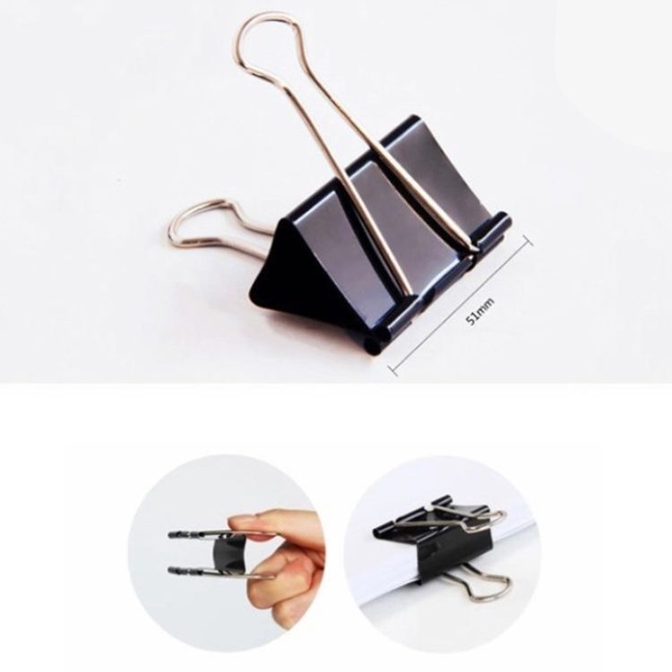 20 PCS 51mm Metal Notes Clip