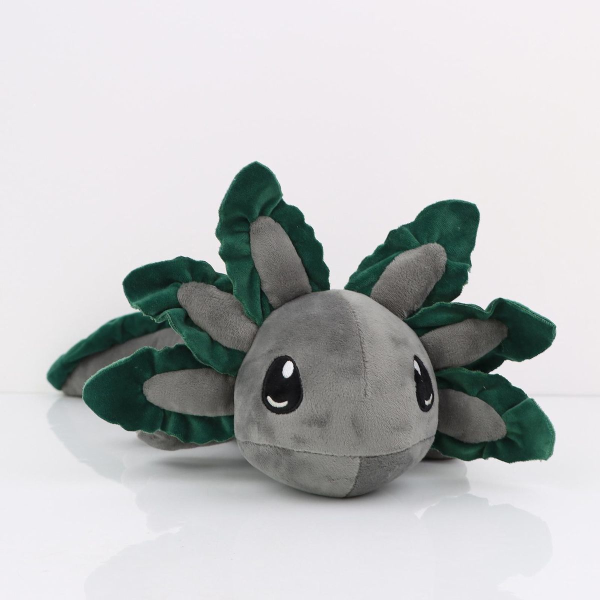Cartoon Figure Doll Stuffed Animals Cartoon Salamander Doll Toy Grey