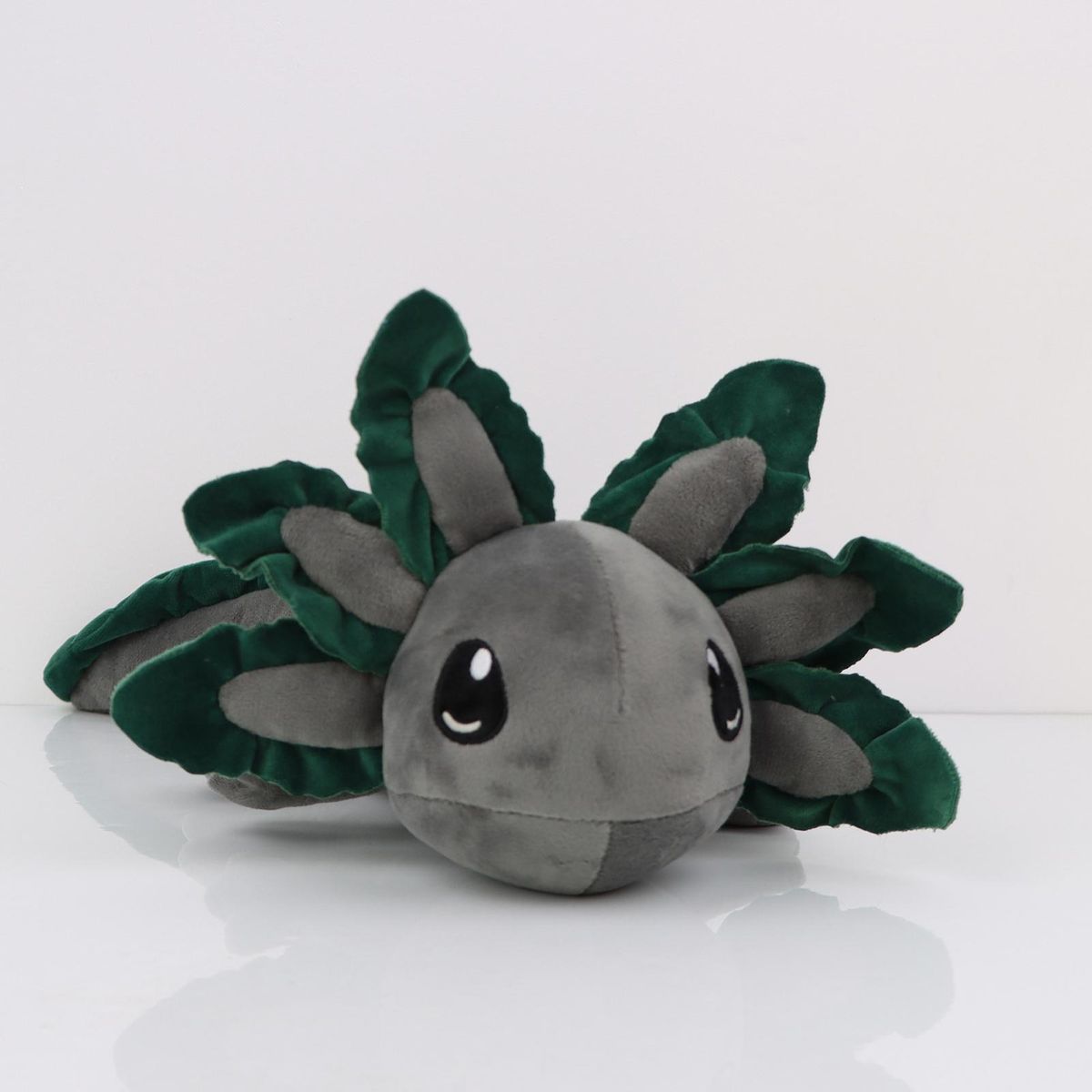 Cartoon Figure Doll Stuffed Animals Cartoon Salamander Doll Toy Grey