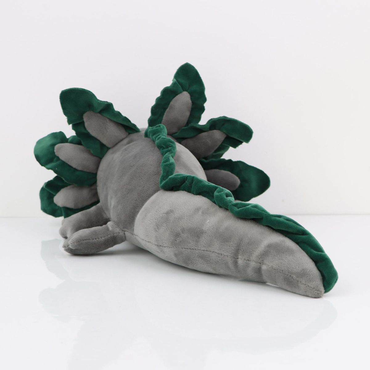 Cartoon Figure Doll Stuffed Animals Cartoon Salamander Doll Toy Grey