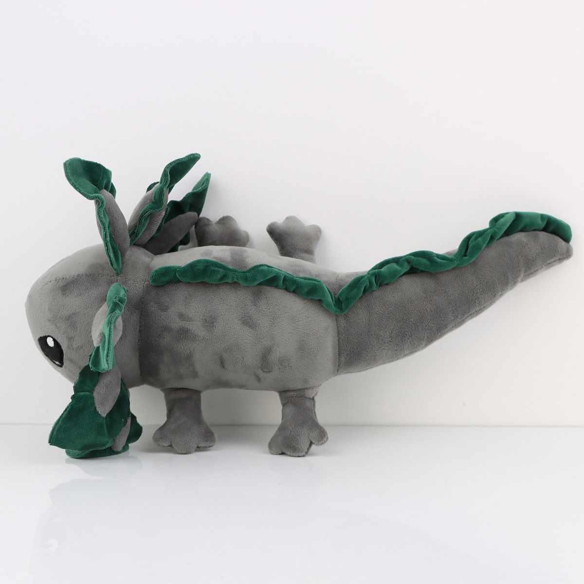 Cartoon Figure Doll Stuffed Animals Cartoon Salamander Doll Toy Grey