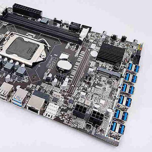 B75 ETH Mining Motherboard 12 PCIE To USB LGA1155