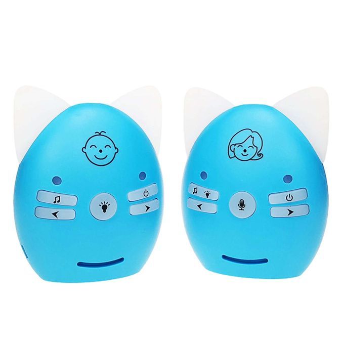 Baby Cry Detector Baby Portable Digital Audio Sensitive Blue US Plug
