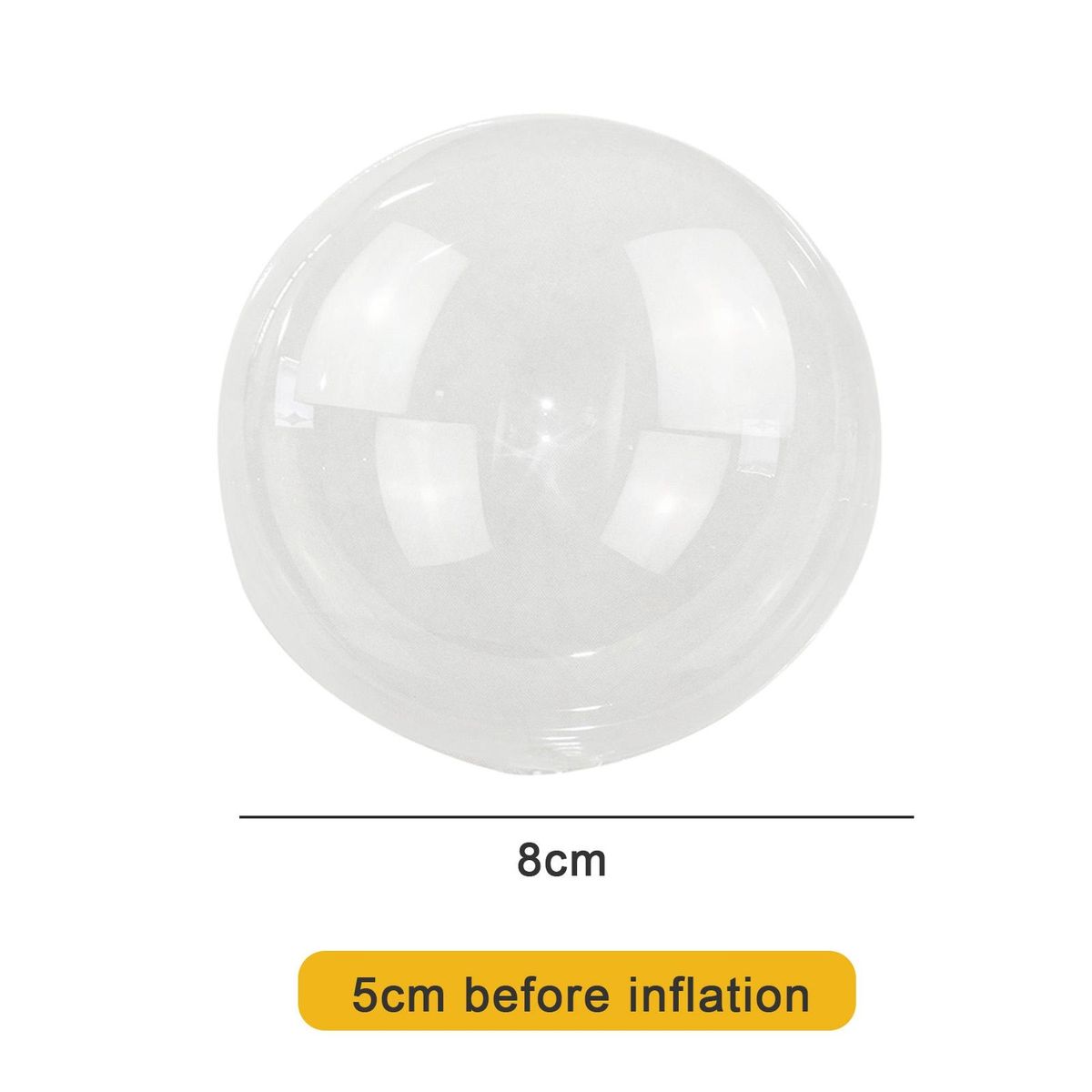 50Pcs Bubble Balloons Balloons Wedding Birthday Party Decorations