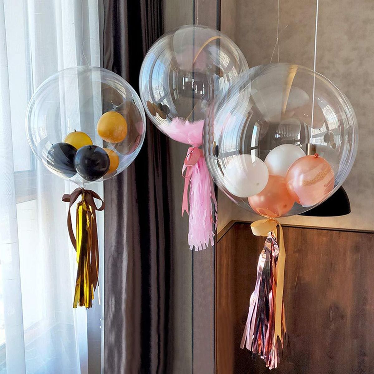 50Pcs Bubble Balloons Balloons Wedding Birthday Party Decorations