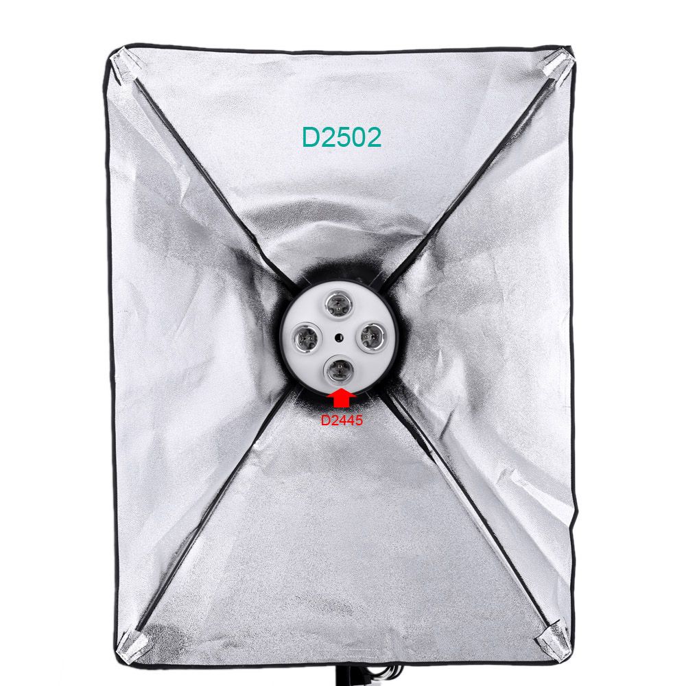 Portable 50 * 70cm / 20" * 28"  Softbox Reflector For