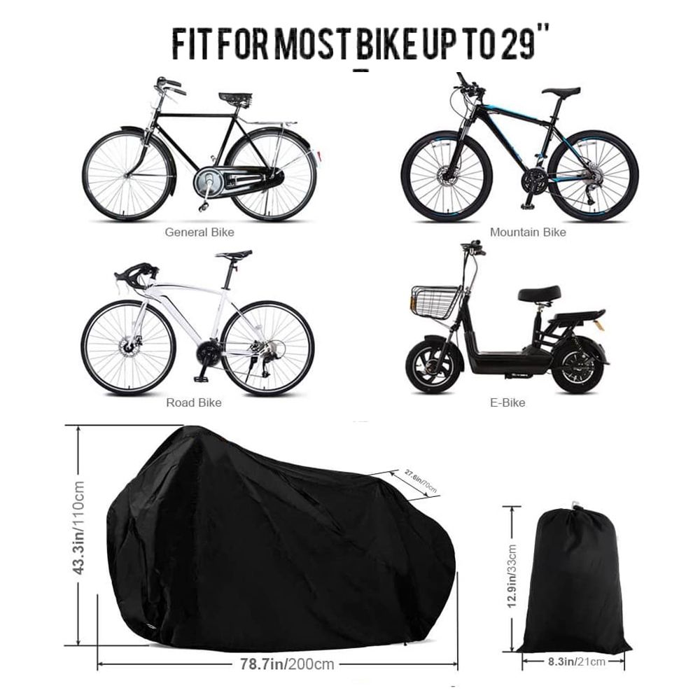 Bike Cover, Bicycle Cover, Bike Rain Cover Waterproof Anti