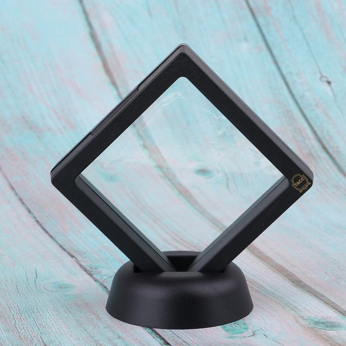 10pcs Floating Frame Medal Holder Coin Holder Black