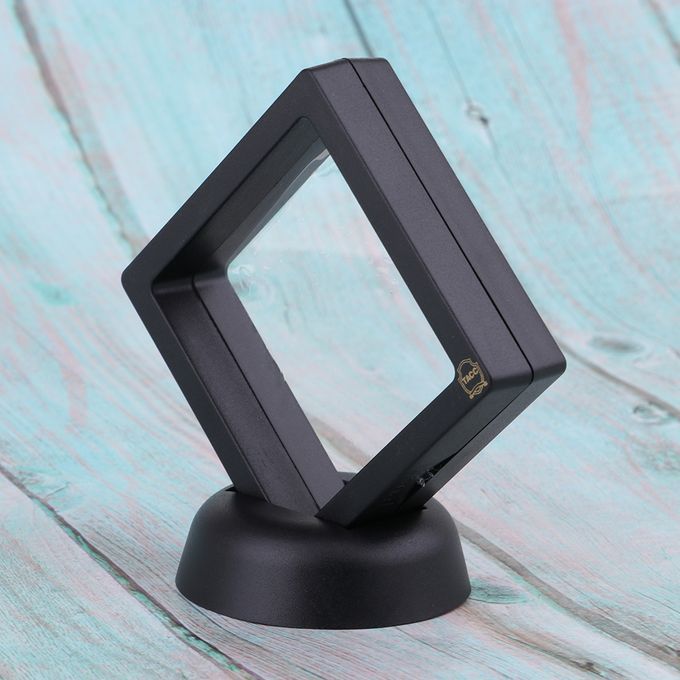 10pcs Floating Frame Medal Holder Coin Holder Black