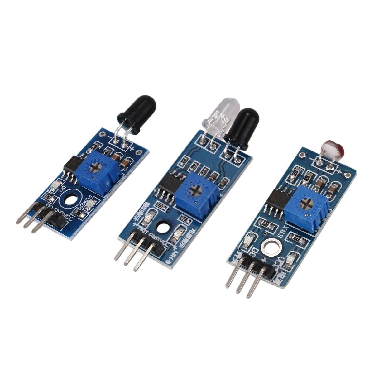 16 in 1 Modules Sensor Kit Project Super Starter Kits for Arduino UNO R3 Mega2560 Mega328 Nano Raspberry Pi 3 2 Model B K62