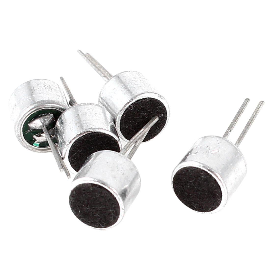 5 x electret microphone capsule microphone 6050 PCB pin capacitor