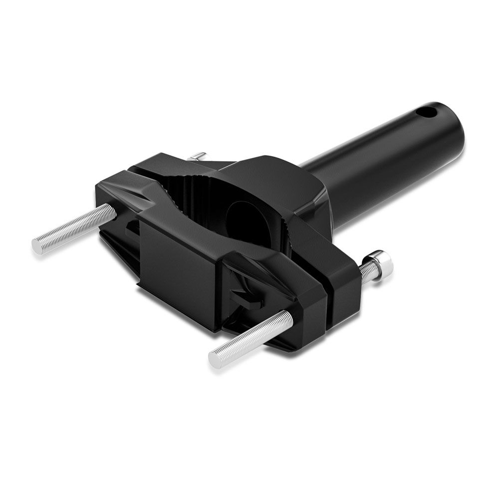 Motorcycle Bumper Lamp Mount Bracket Shock Absorption Clamp