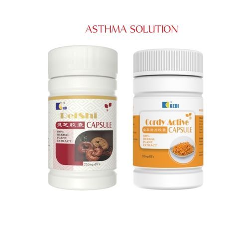 CORDY ACTIVE AND REISHI FOR ASTHMA, VITALITY AND ANTI AGING