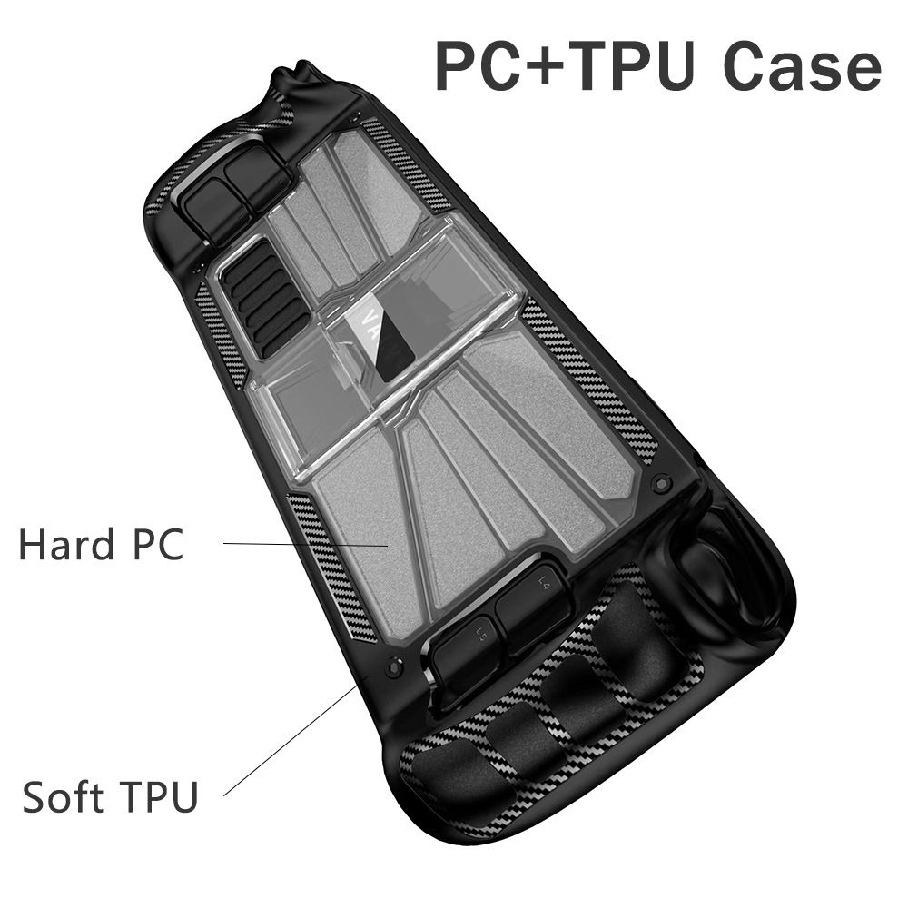 PC + TPU Game Console Case For Steam Deck