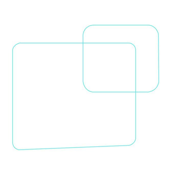 0.26mm Thickness Lens Tempered Glass Screen Protector For-