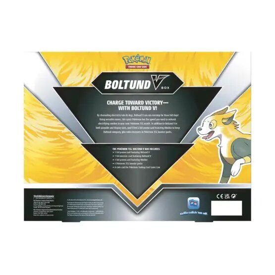 Pokemon Trading Card Game Boltund V Box