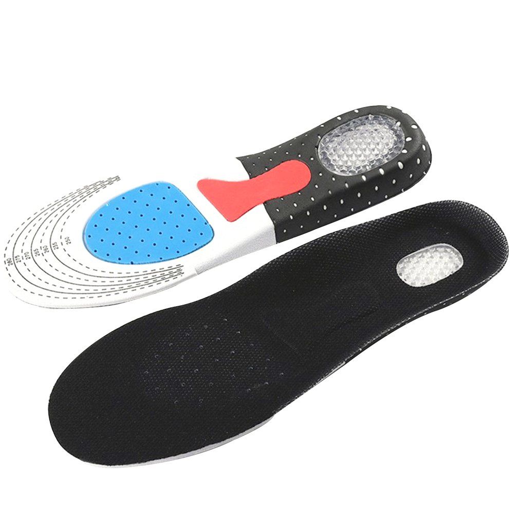 OR Uni Orthotic Arch Support Sport Shoe Pad Running Foot Care Pads Black & Blue & Red