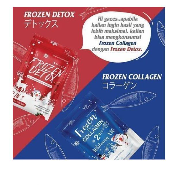 Frozen Collagen (2in1) + Detox For Healthy Glowing Skin