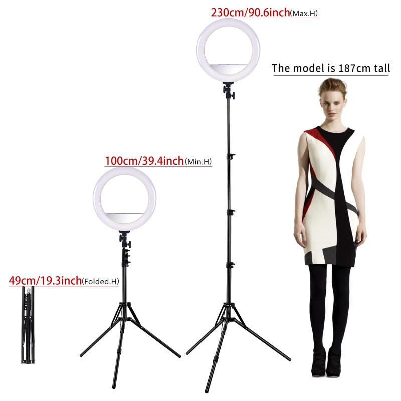 14 inch Led Ring Light With USB Port Photographic Lighting makeup Ring Lamp