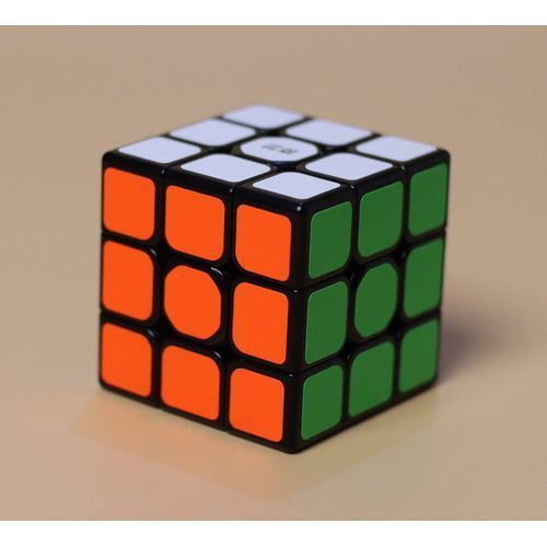 3 By 3 Magic Cube + Stand And Solution Manual